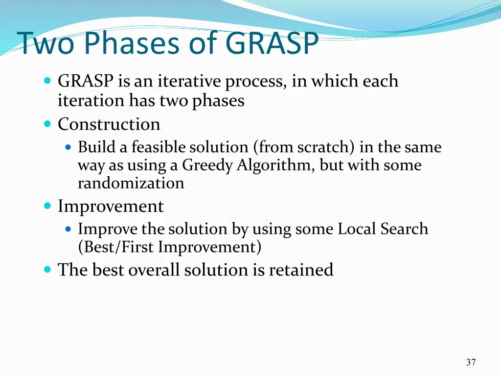 two phases of grasp