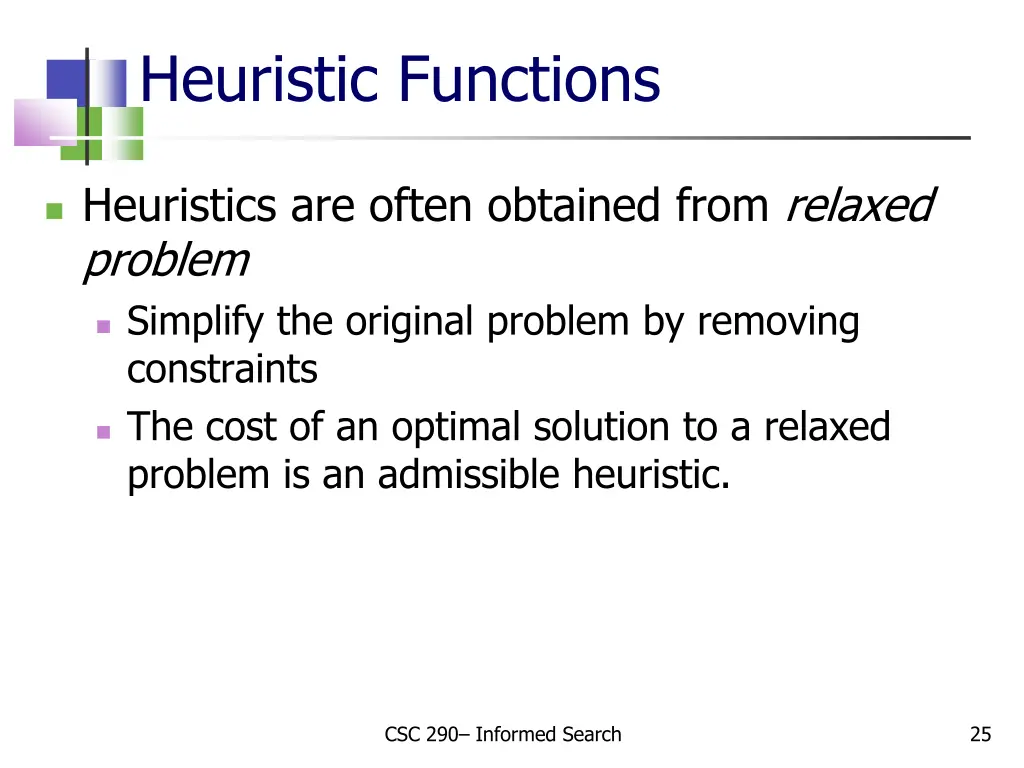 heuristic functions 4