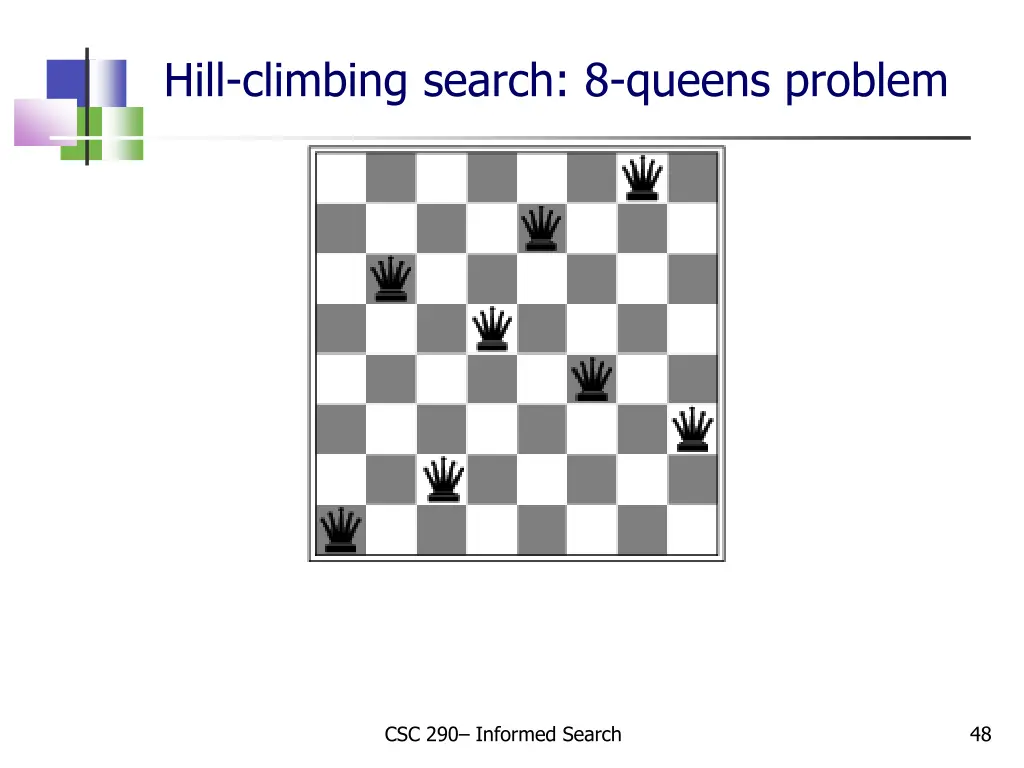 hill climbing search 8 queens problem 1