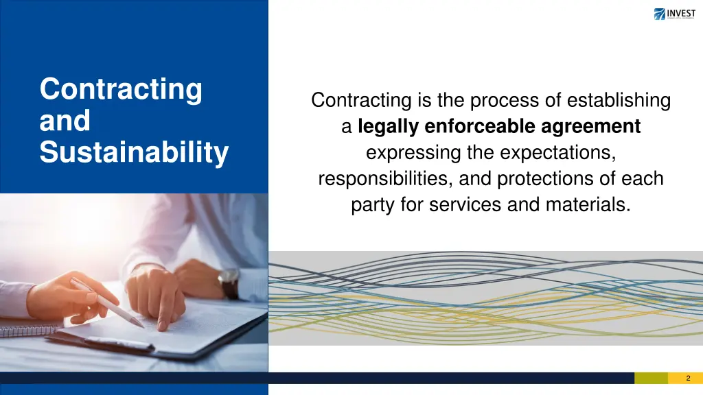 contracting and sustainability