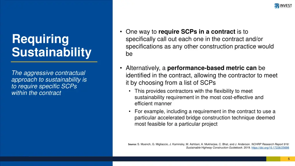 one way to require scps in a contract