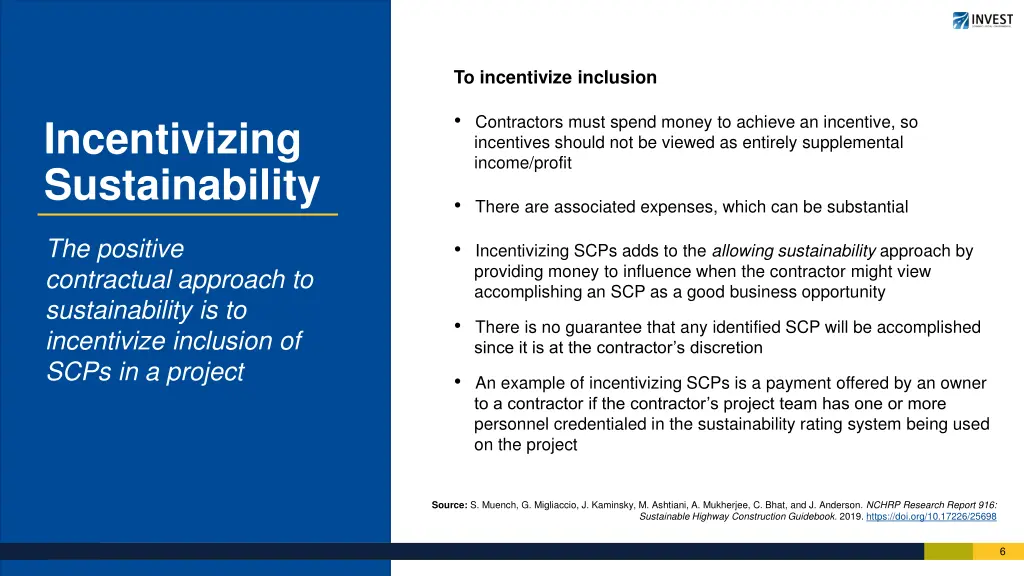 to incentivize inclusion