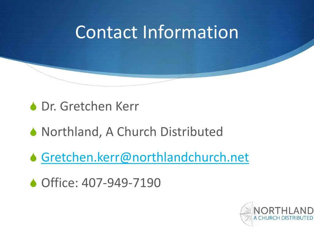 contact information