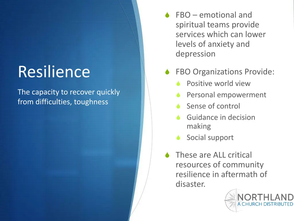fbo emotional and spiritual teams provide