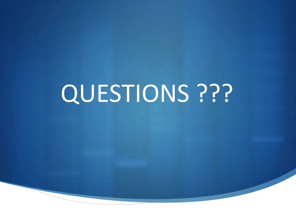 questions