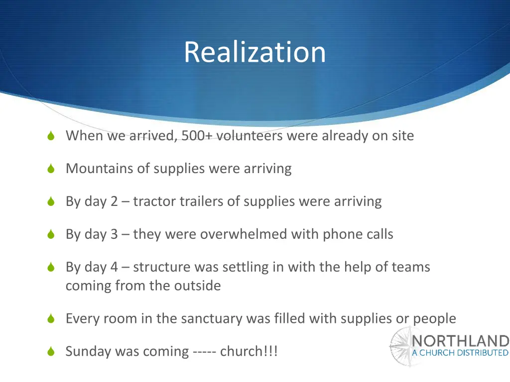 realization