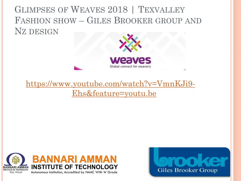 g limpses of w eaves 2018 t exvalley f ashion
