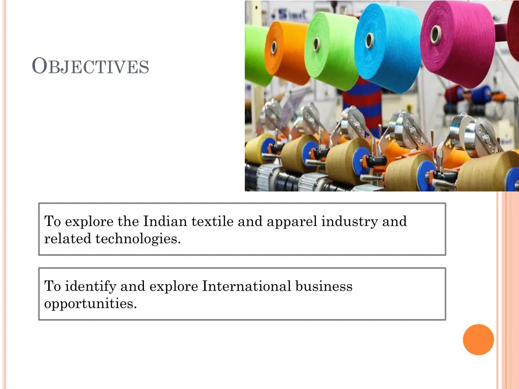 o bjectives