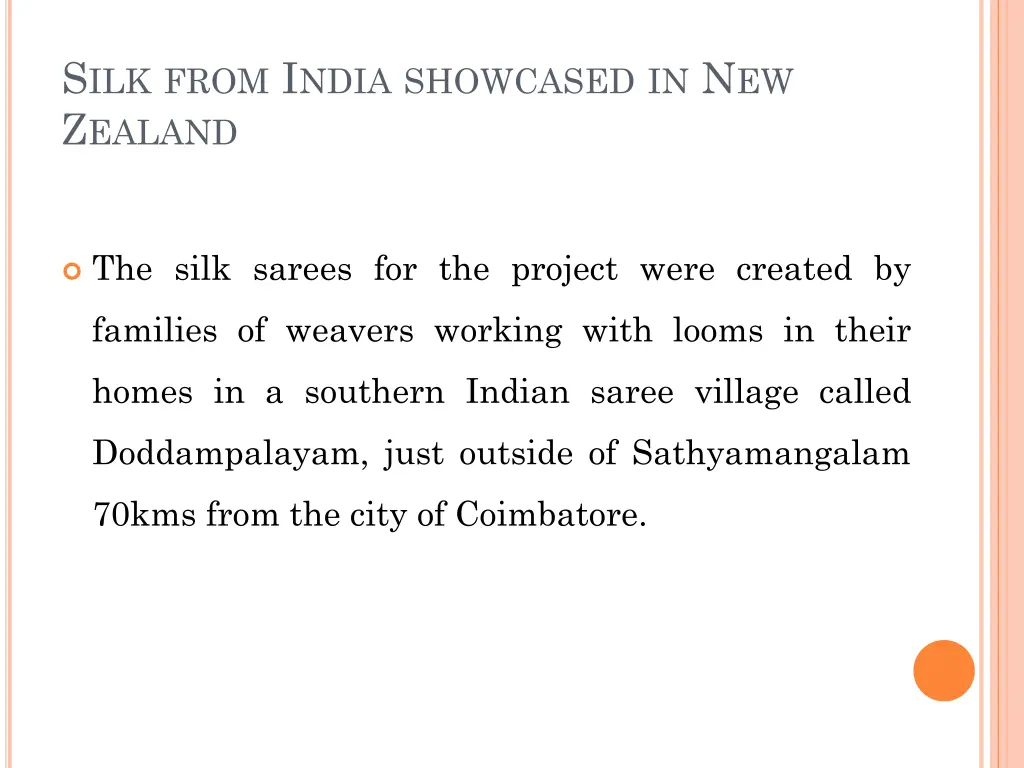 s ilk from i ndia showcased in n ew z ealand 1