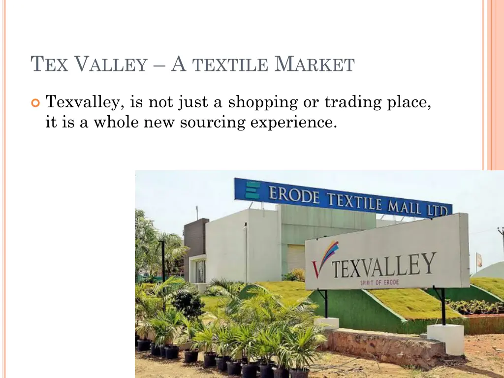 t ex v alley a textile m arket 1
