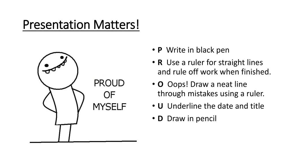 presentation matters presentation matters