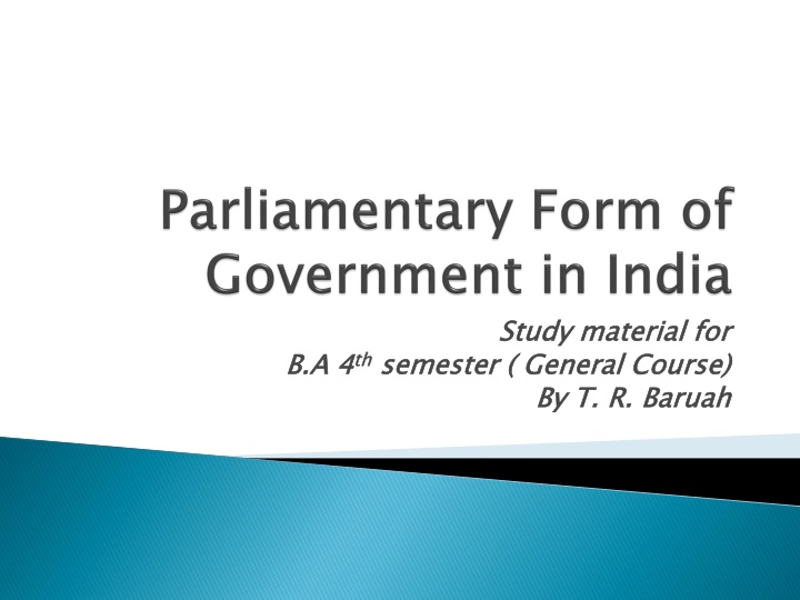 study material for semester general course by t r