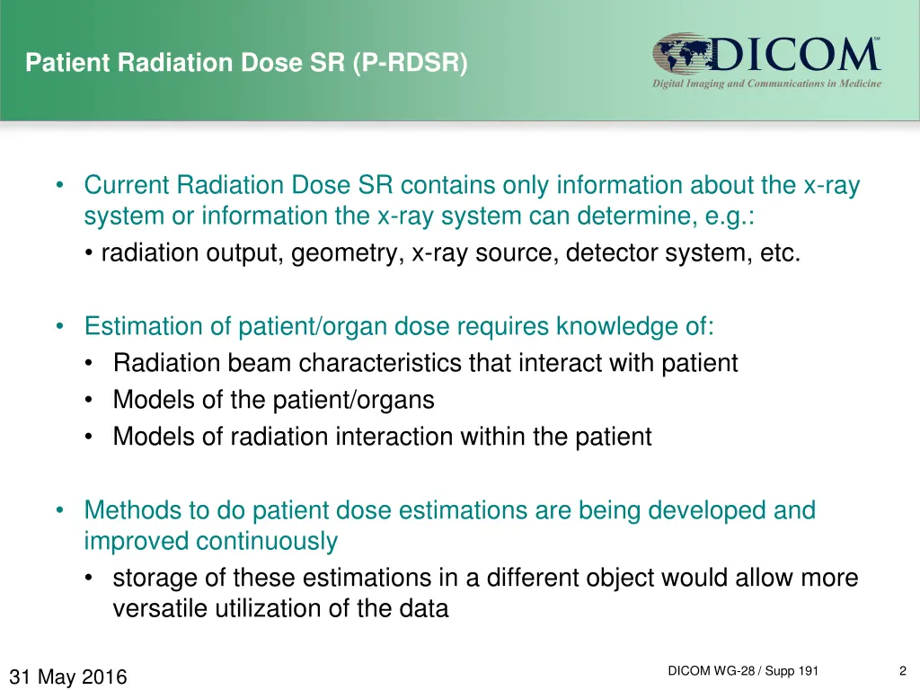 patient radiation dose sr p rdsr