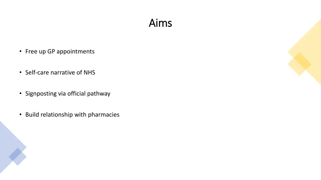 aims aims