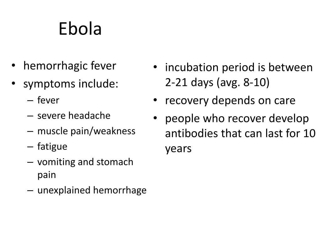 ebola