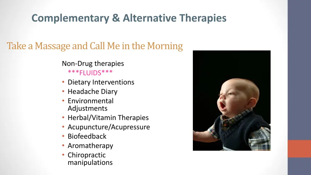 complementary alternative therapies