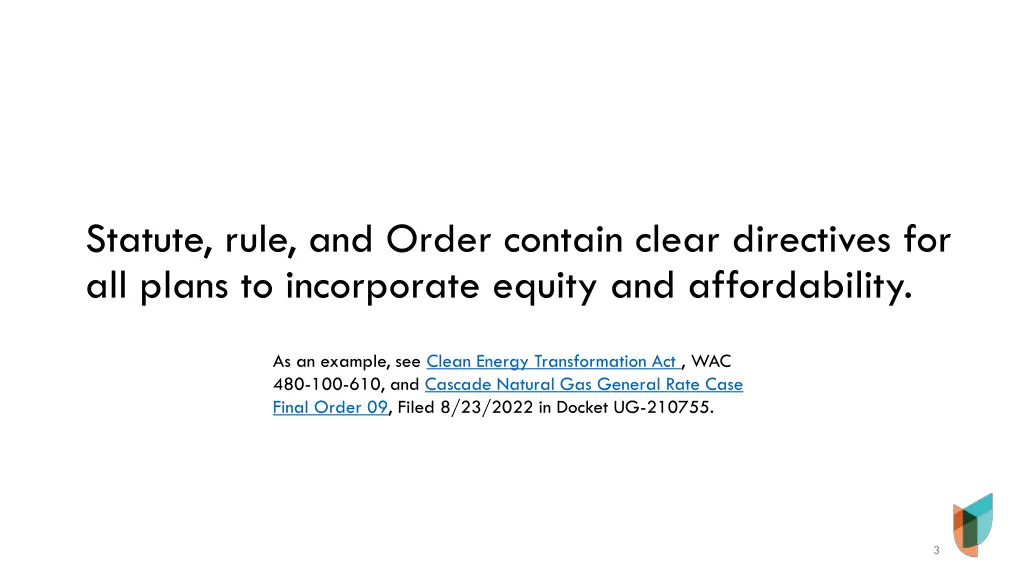 statute rule and order contain clear directives