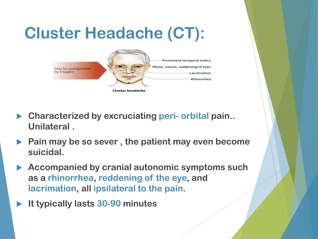 cluster headache ct