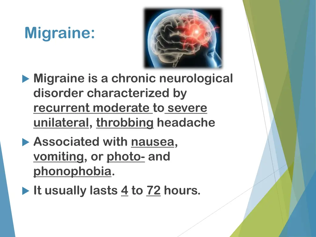 migraine