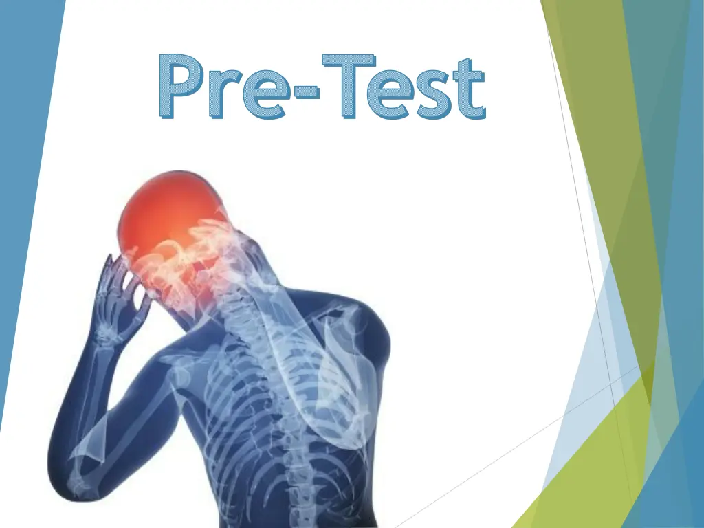 pre test 1