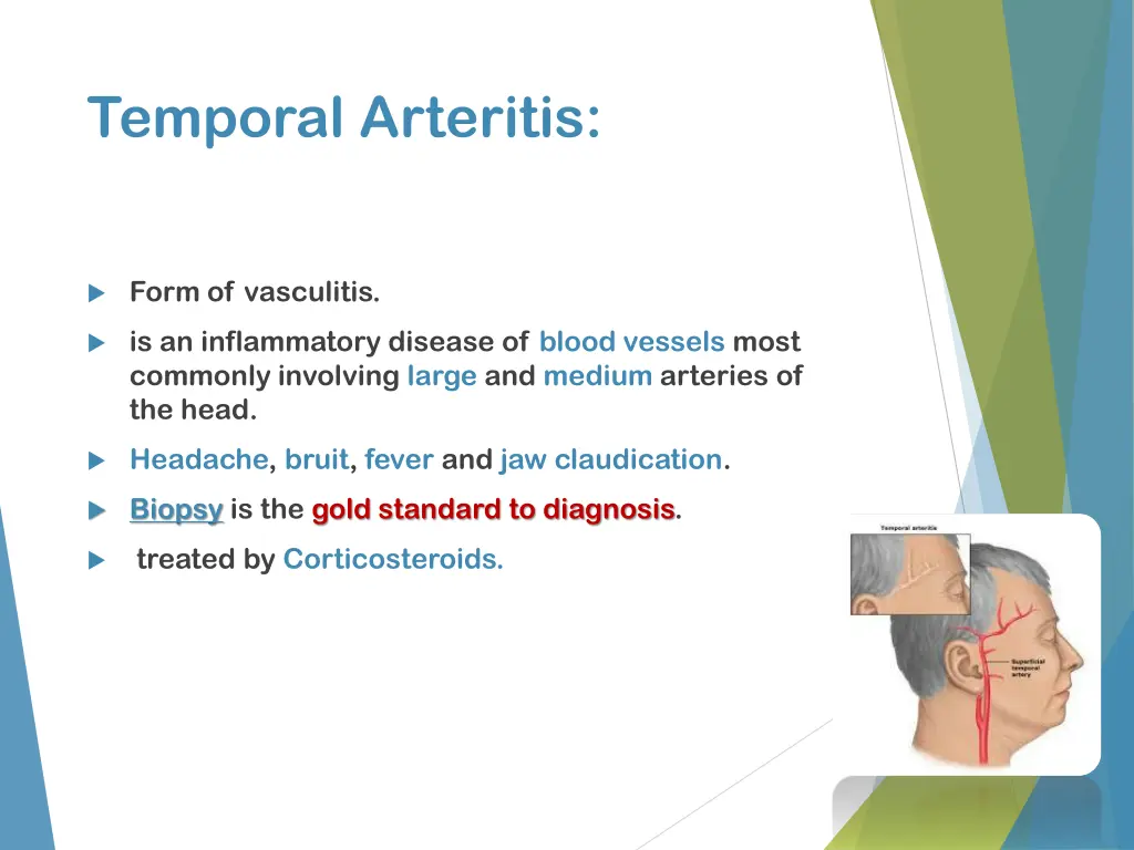temporal arteritis