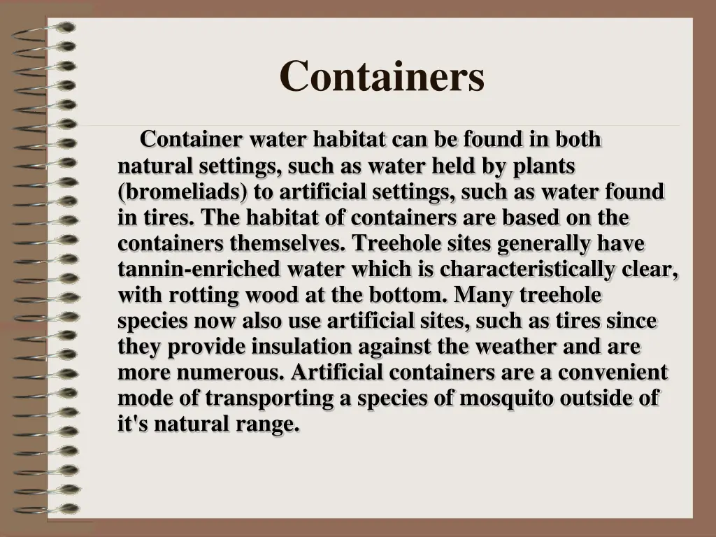 containers