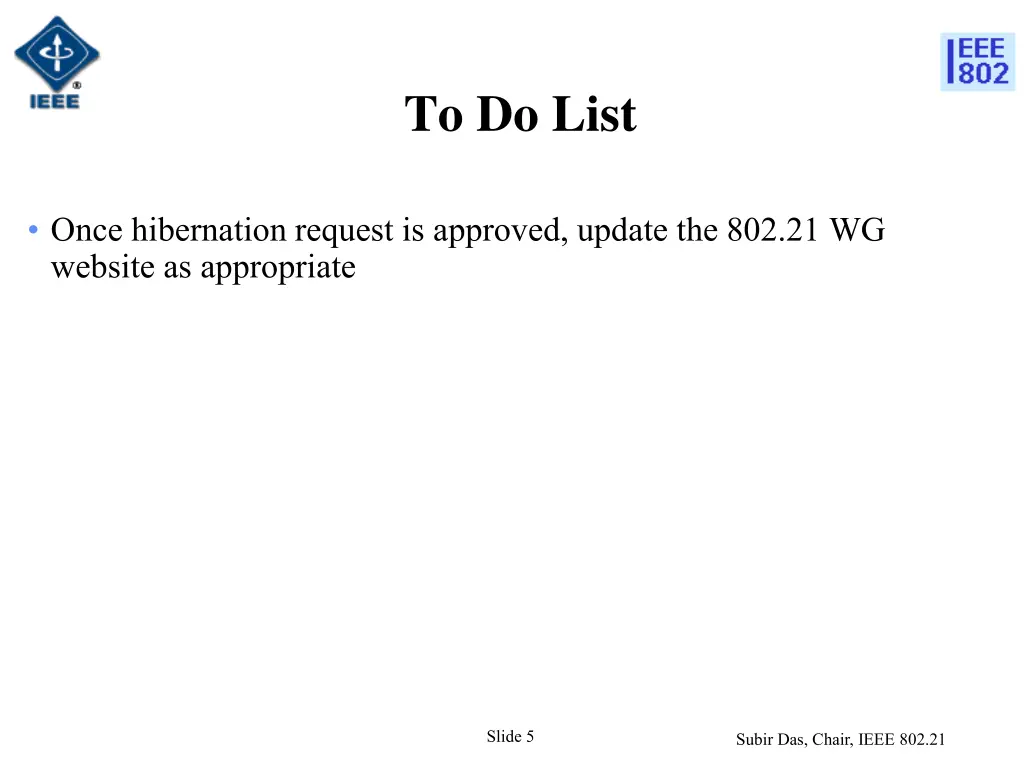 to do list