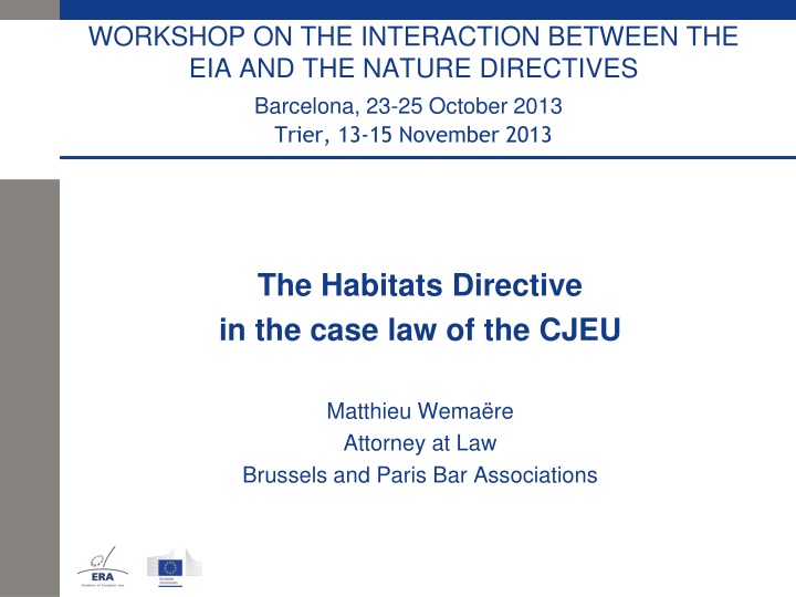 workshop on the interaction between