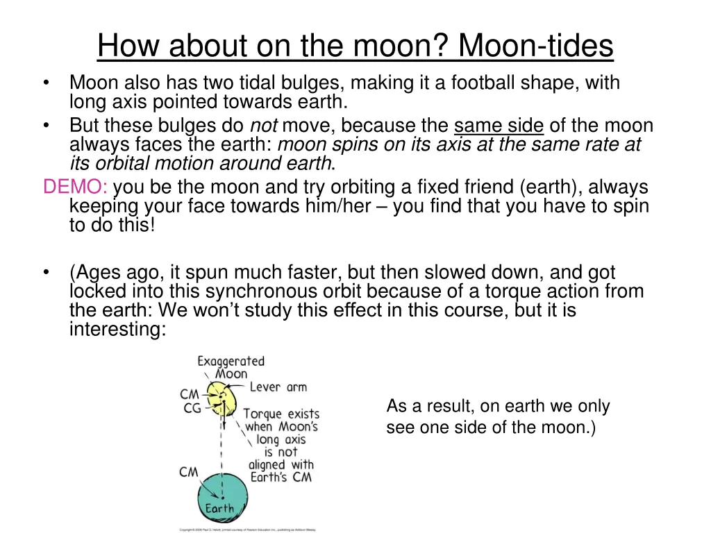 how about on the moon moon tides moon also