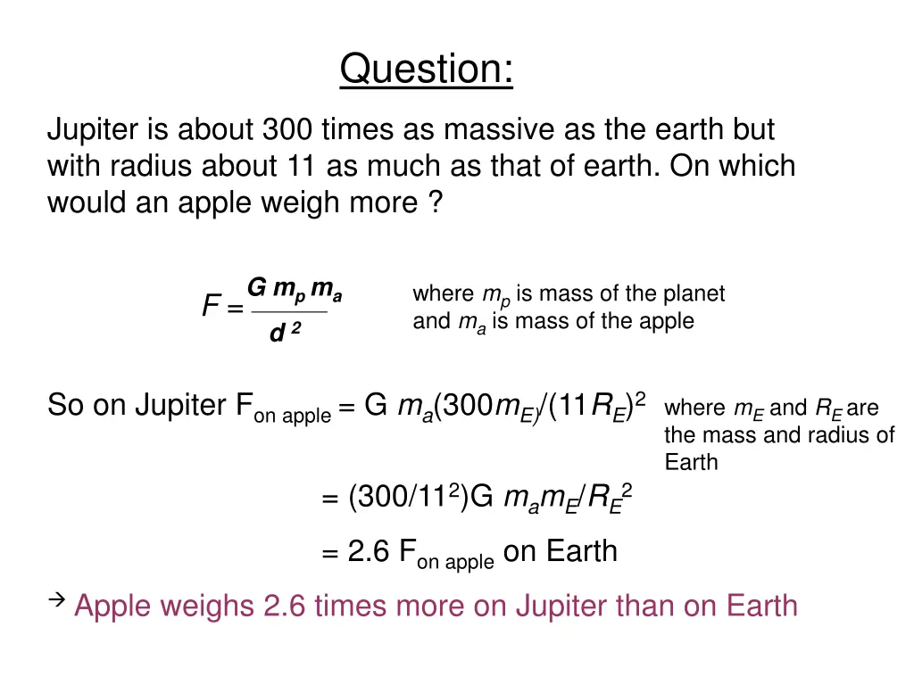 question
