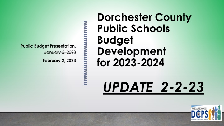 dorchester county public schools budget