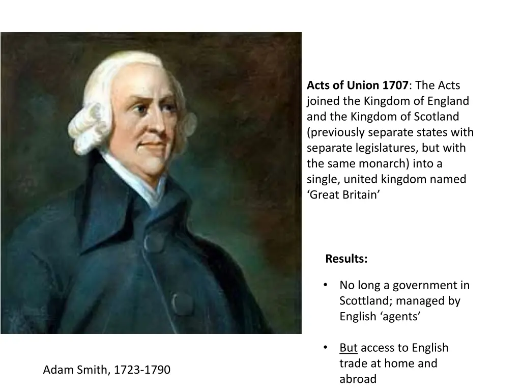 acts of union 1707 the acts joined the kingdom
