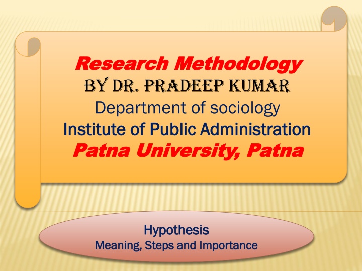 research methodology research methodology