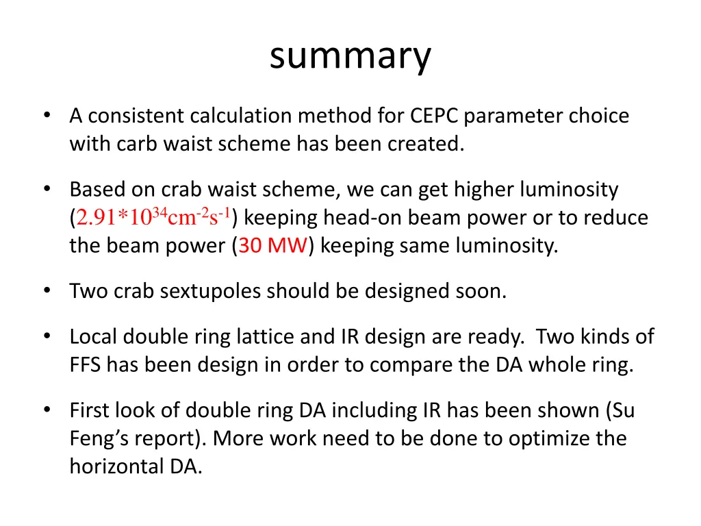 summary
