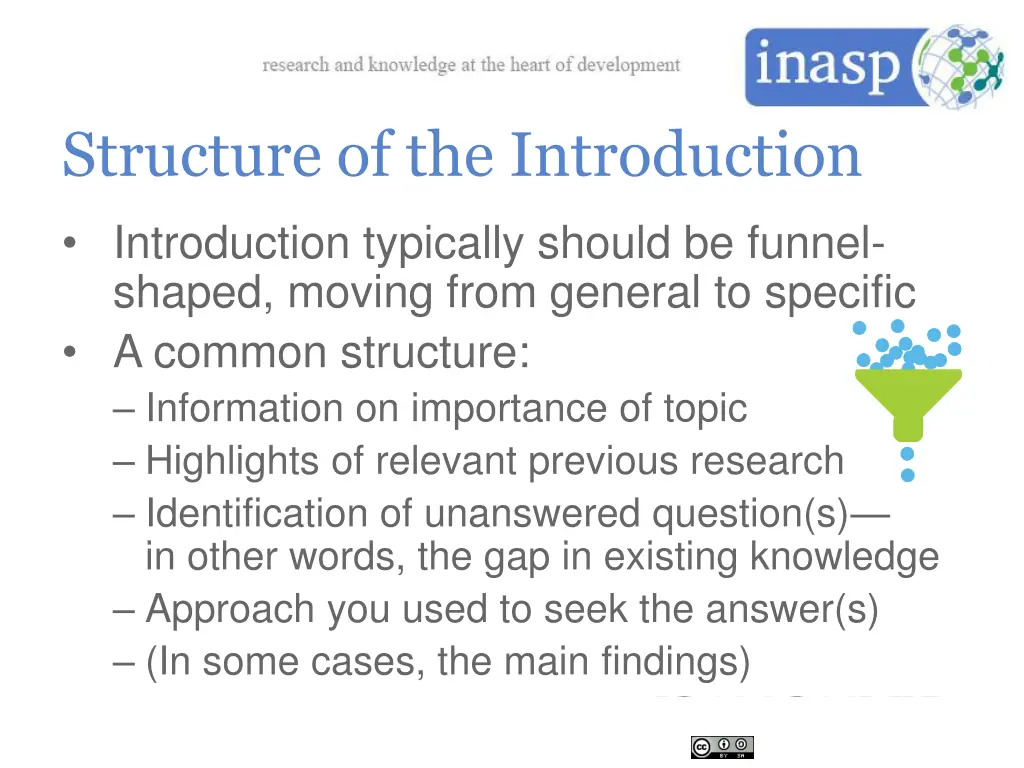 structure of the introduction