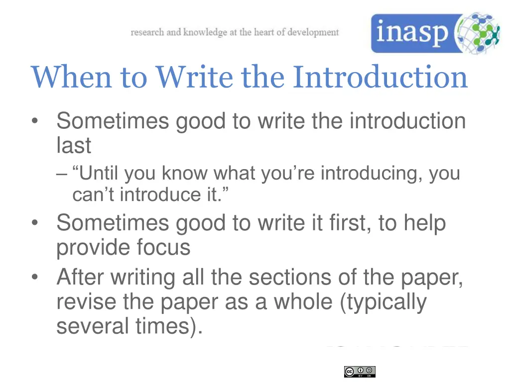 when to write the introduction
