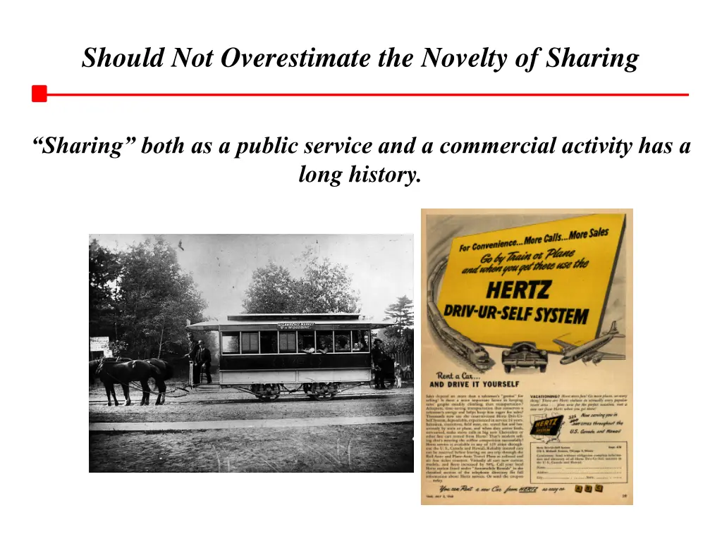 should not overestimate the novelty of sharing 2