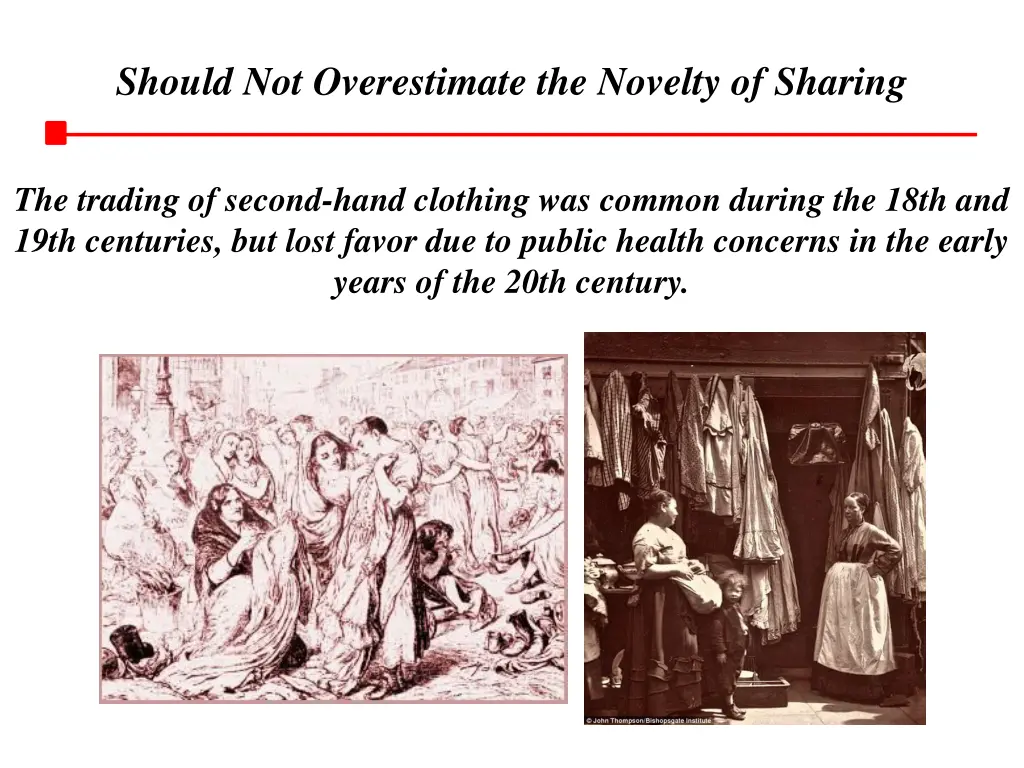 should not overestimate the novelty of sharing 3