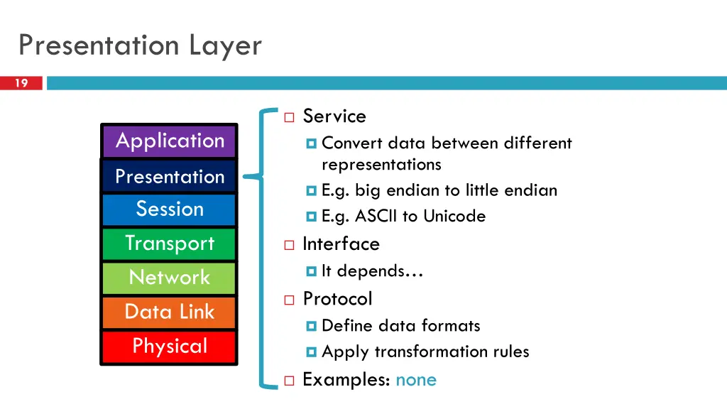presentation layer