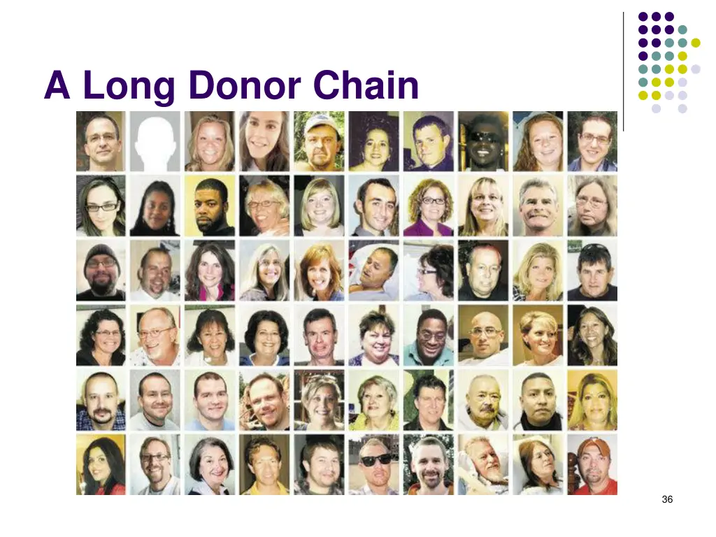 a long donor chain