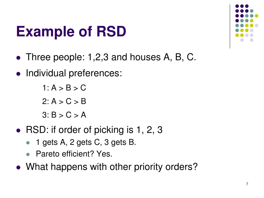 example of rsd