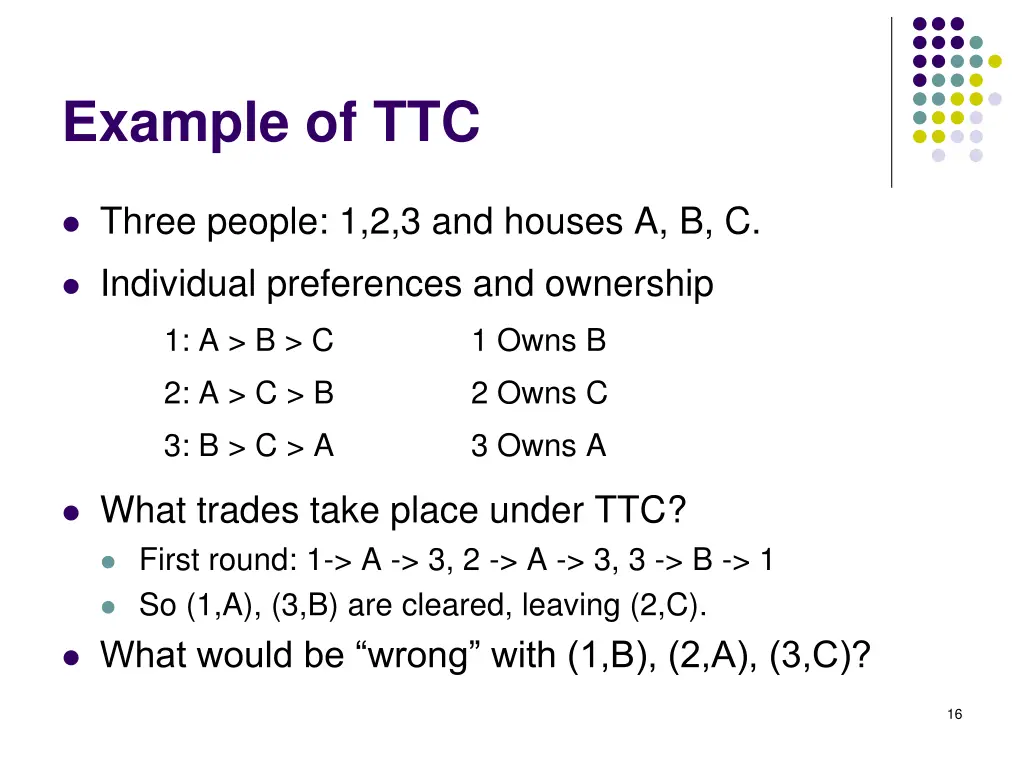 example of ttc