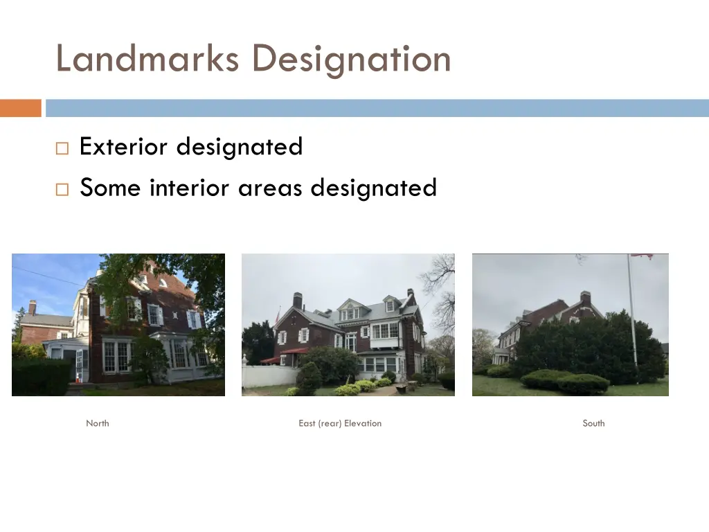 landmarks designation