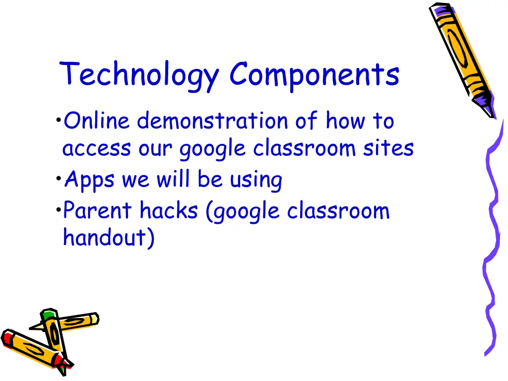 technology components online demonstration