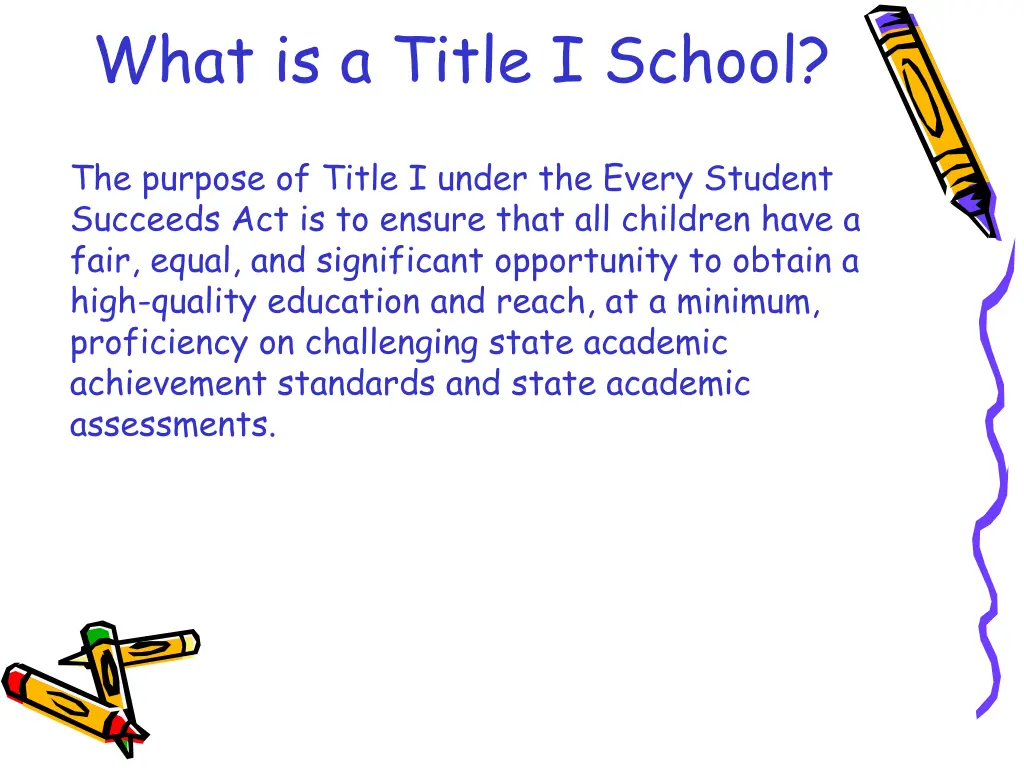 what is a title i school