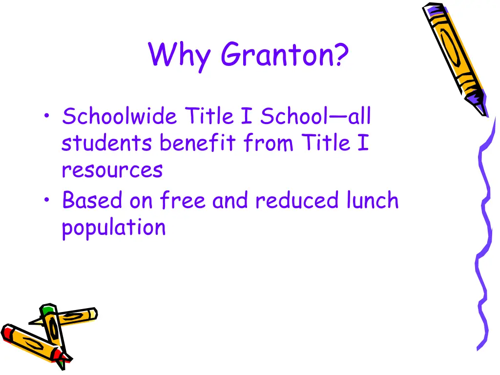 why granton