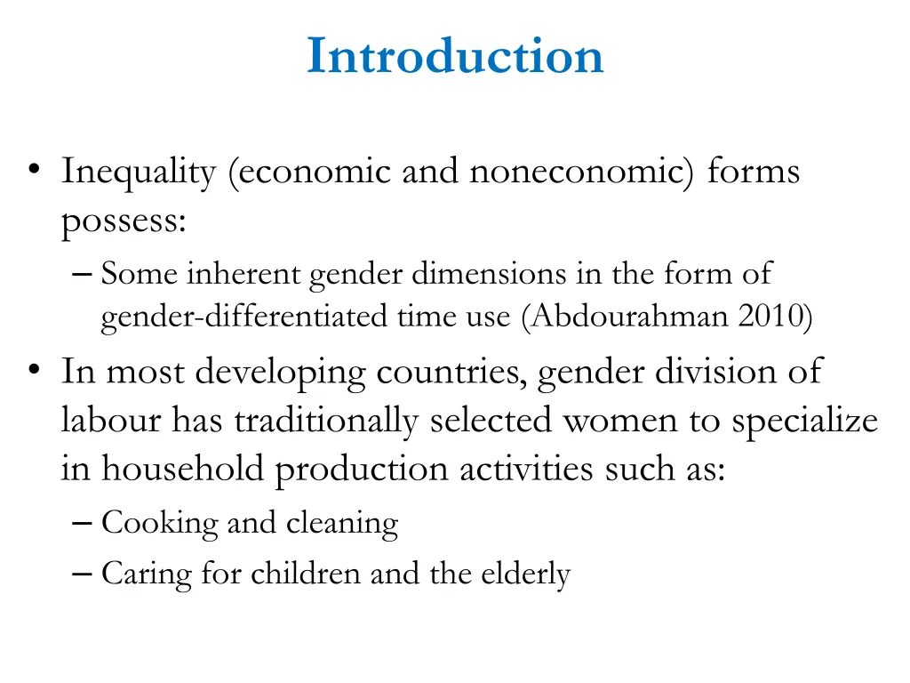 introduction