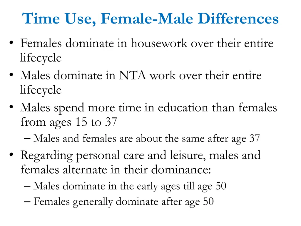 time use female male differences 1
