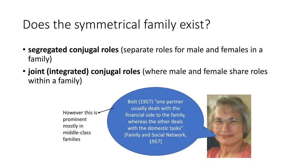 does the symmetrical family exist 3