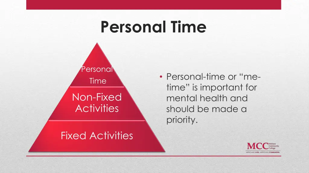 personal time